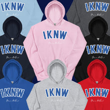 Load image into Gallery viewer, I.K.N.W. Royal Way Retro Unisex Hoodie (Select Your Color)