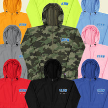 Load image into Gallery viewer, I.K.N.W. Embroidered Retro Champion Windbreaker (Select Your Color)
