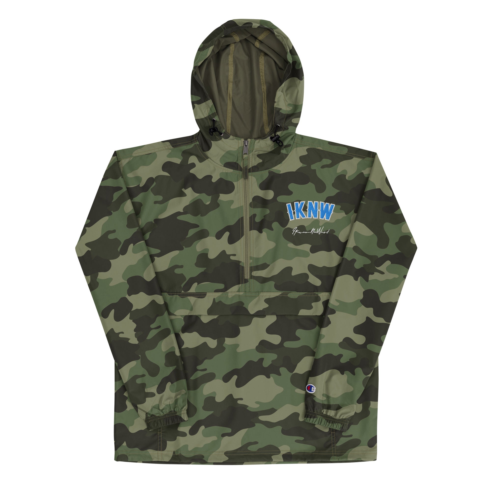 I.K.N.W. Embroidered Retro Champion Windbreaker (Select Your