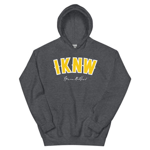 I.K.N.W. Retro Unisex Hoodie (Gold Color way)