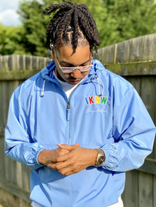 I.K.N.W. Embroidered Retro Champion Windbreaker (Select Your Color)