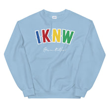 Load image into Gallery viewer, I.K.N.W. Retro Unisex Sweatshirt (Select Your Color)
