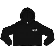 Load image into Gallery viewer, I.K.N.W. Embroidered Crop Hoodie (Select Your Color)
