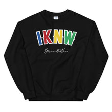 Load image into Gallery viewer, I.K.N.W. Retro Unisex Sweatshirt (Select Your Color)
