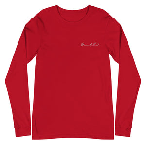 Embroidered I.K.N.W. Lifestyle Long Sleeve Tee