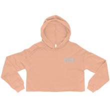 Load image into Gallery viewer, I.K.N.W. Embroidered Crop Hoodie (Select Your Color)
