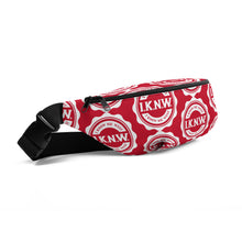 Load image into Gallery viewer, Red I.K.N.W. Fanny Pack
