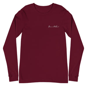 Embroidered I.K.N.W. Lifestyle Long Sleeve Tee