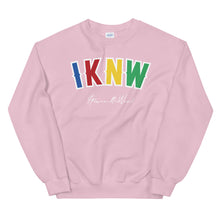 Load image into Gallery viewer, I.K.N.W. Retro Unisex Sweatshirt (Select Your Color)
