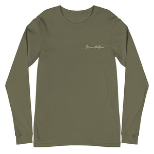 Embroidered I.K.N.W. Lifestyle Long Sleeve Tee