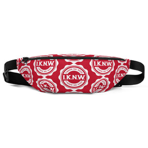 Red I.K.N.W. Fanny Pack