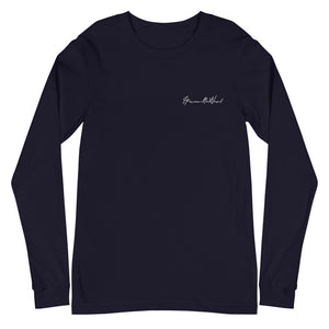 Embroidered I.K.N.W. Lifestyle Long Sleeve Tee