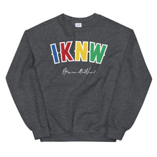 Load image into Gallery viewer, I.K.N.W. Retro Unisex Sweatshirt (Select Your Color)
