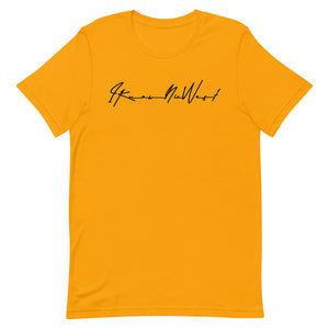 I.K.N.W. Gold Lifestyle T-Shirt